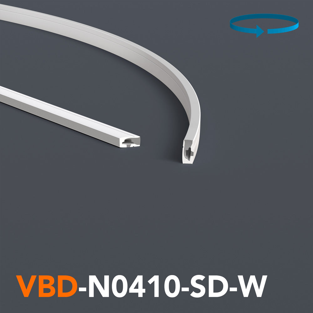 White Silicon Flexible LED Neon channel
