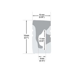 VBD-N1018-SD-W White Silicone LED Neon Channel - Veroboard Canada