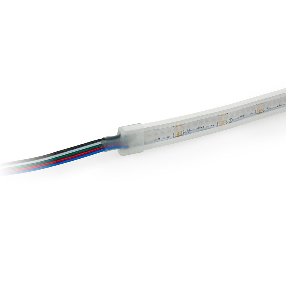 VBDFS-COB896W6.6-RGB27-24WP Color Changing LED Strip, 20W/m(6.6W/ft) RGBW Gold PCB