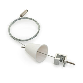 VBD-AIRC-6FT-TLW Track Light Suspension Kit White 6.5ft