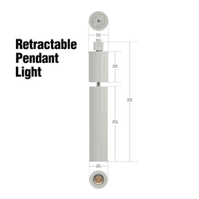 VBD-GD22D10D-3CCT-W Pendant LED Track Light Head H-Type, veroboard