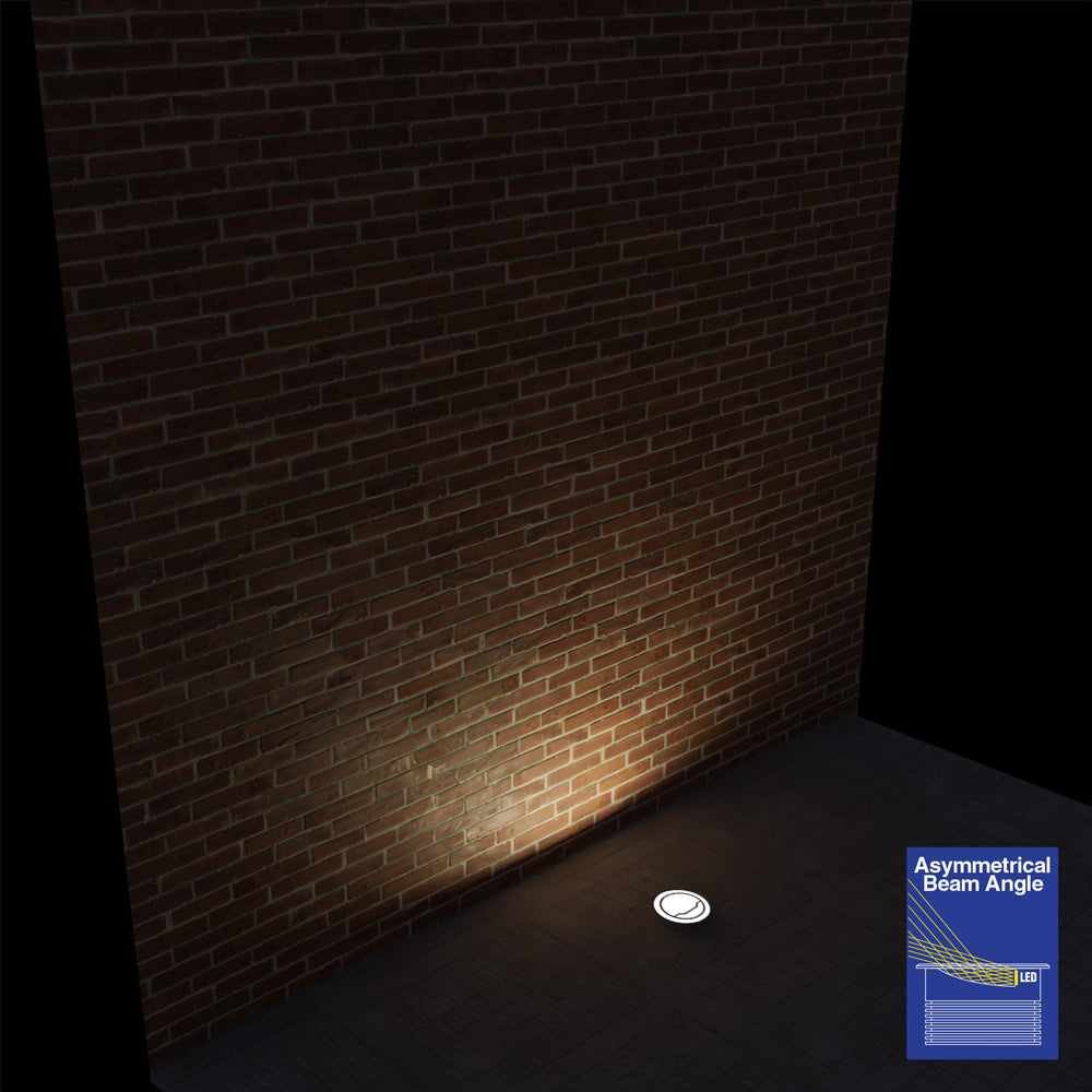 VBD-I-R-4-15W-24V-1D 4.5 inch outdoor Round Recessed LED Inground Light