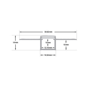 VBD-CH-D11 Flexible Plaster-In Cove LED Aluminum Channel