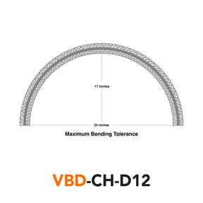 VBD-CH-D12 Flexible Plaster-In Cove LED Aluminum Channel