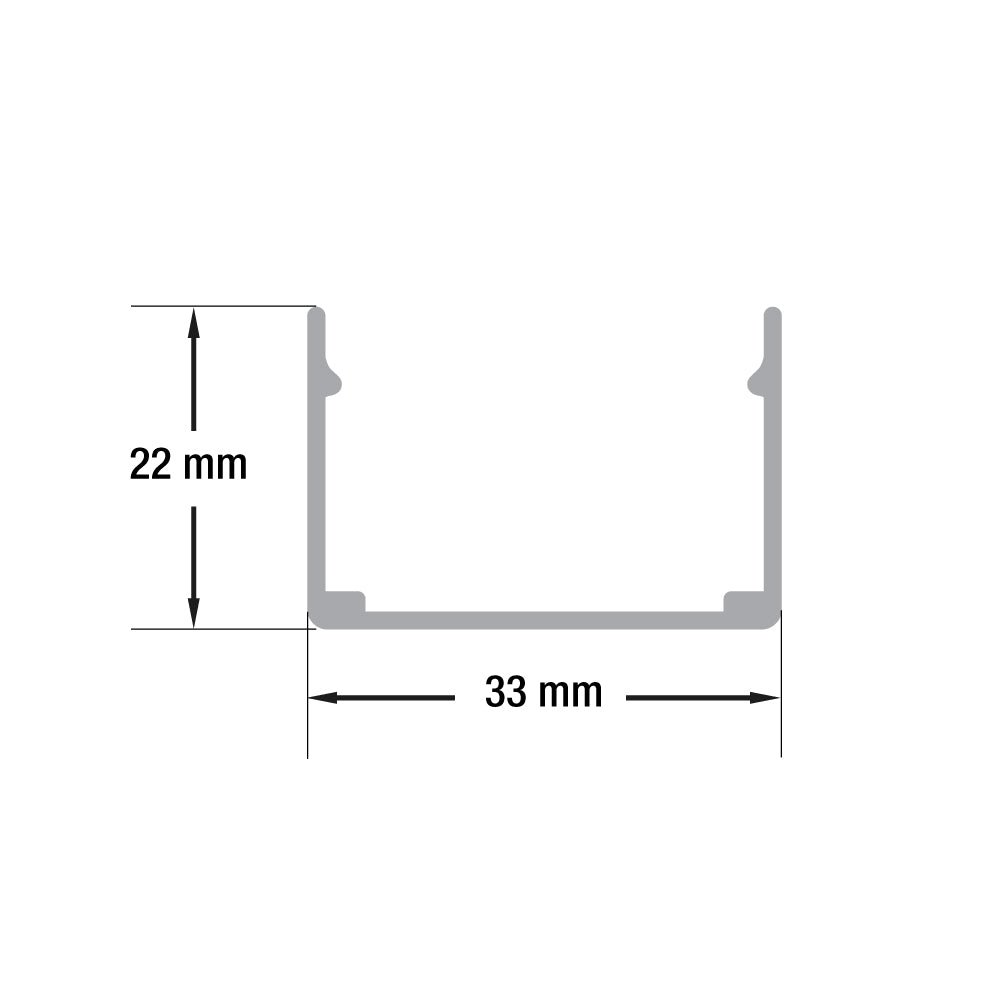 VBD-CLN3020-LI Linear Mounting 1 Meter (3.2ft)