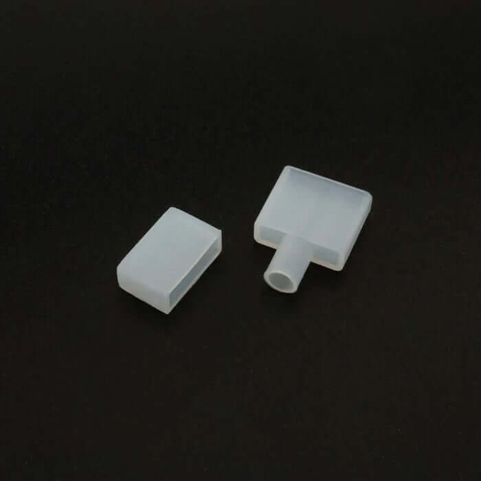 VBD-N1505-SF-C White Silicone Flexible LED Neon channel Transparent (Clear) top