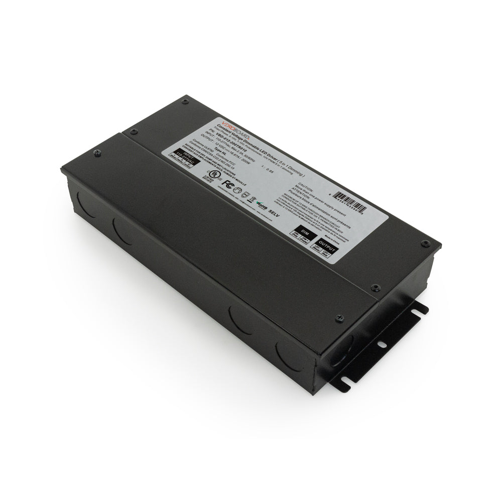 VBD-012-200TR010 Dimmable Constant Voltage LED Driver (5 in 1) 12V 200W, veroboard