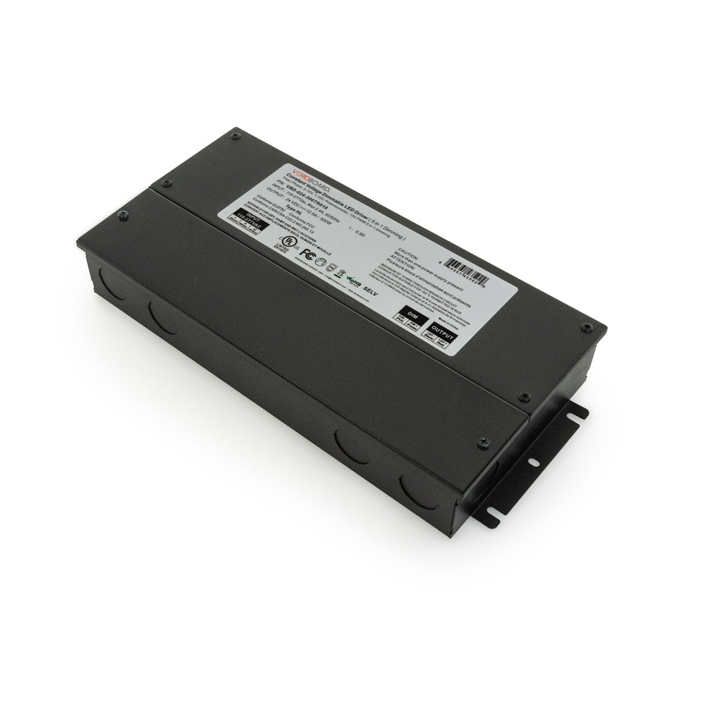 VBD-024-300TR010 Dimmable Constant Voltage LED Driver (5 in 1) 24V 300W, veroboard