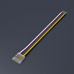 VBD-50RGBWWBC-12mm-1S1W LED Strip to Wire RGBWW Connector