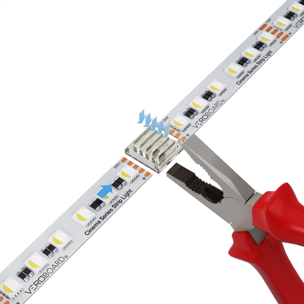 VBD-50RGBWBC-12mm-2S LED Strip to Strip RGBW Connector