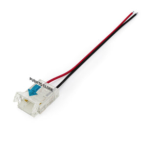 VBD-CLP-10mm-1S1W LED Strip to Wire Clip Connector