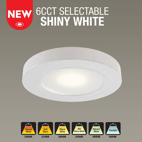VBUN-2R25-1224V-6CCT-White Cabinet Light 12-24V 2.7W 6CCT