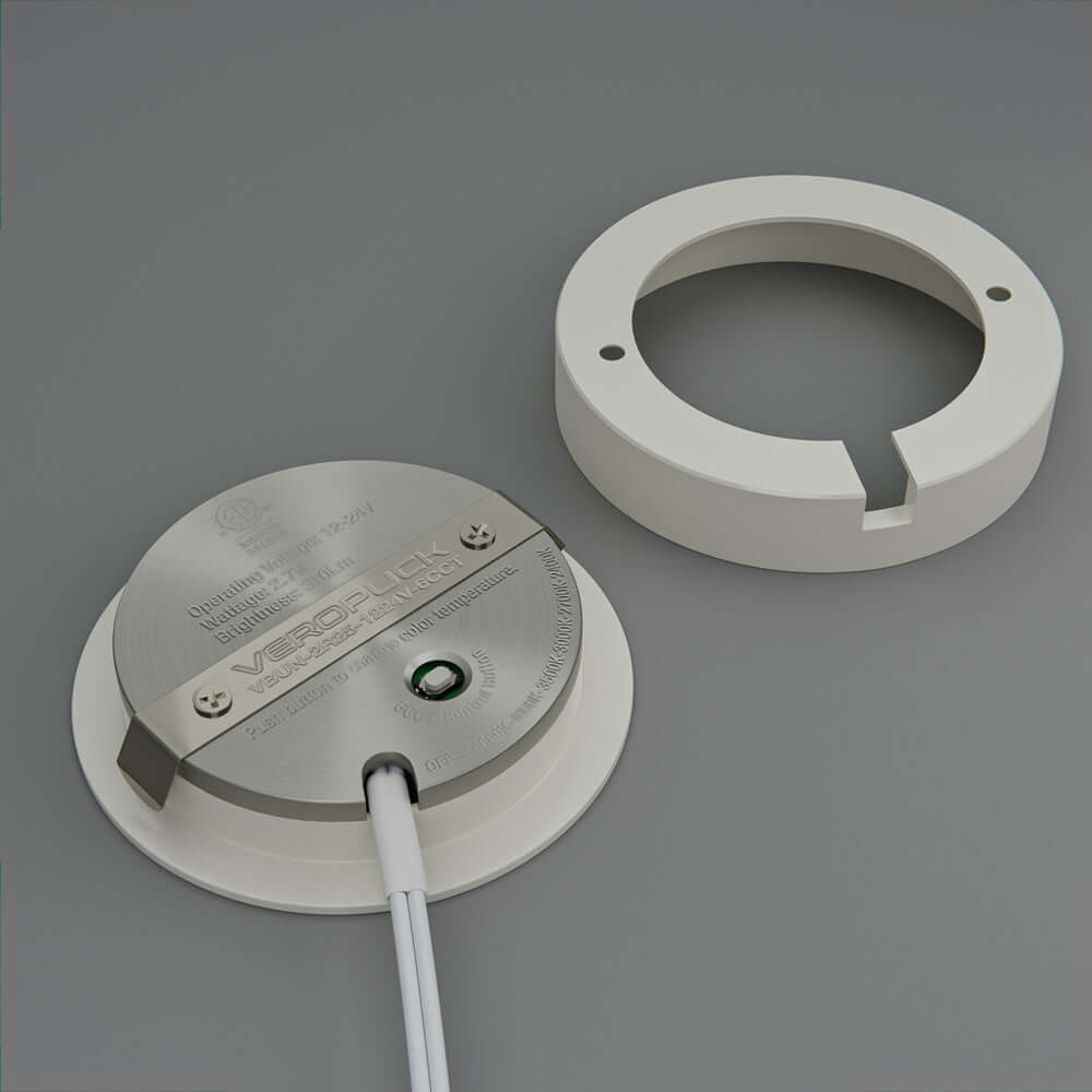 VBUN-2R25-1224V-6CCT-White Cabinet Light 12-24V 2.7W 6CCT