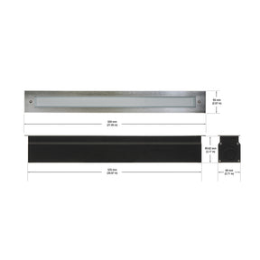 VBD-I-LIN-2F-30-24V-3K 20-inch Outdoor Linear Recessed LED Inground Light
