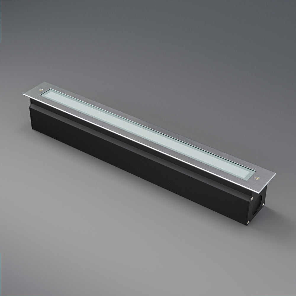VBD-I-LIN-2F-30-24V-3K 20-inch Outdoor Linear Recessed LED Inground Light