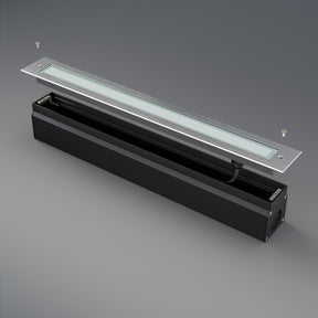 VBD-I-LIN-2F-30-24V-3K 20-inch Outdoor Linear Recessed LED Inground Light