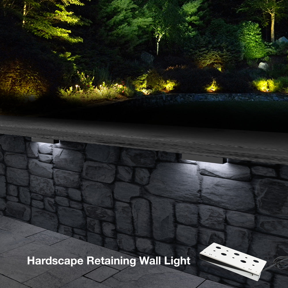 HSC2-2W-FLT-50K 7inch Landscape Retaining Wall Light 5000K(Daylight)