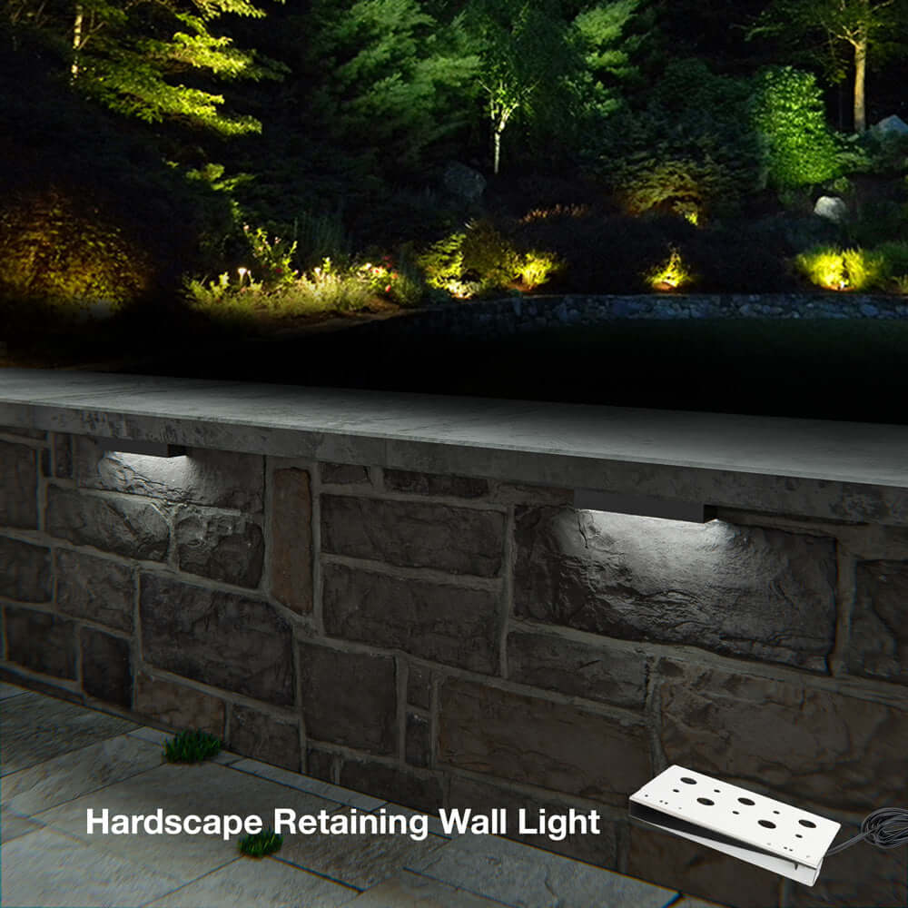 HSC2-2W-FLT-50K 7inch Landscape Retaining Wall Light 5000K(Daylight)