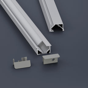 VBD-CH-K1 45-degree Recessed LED Aluminum Channel