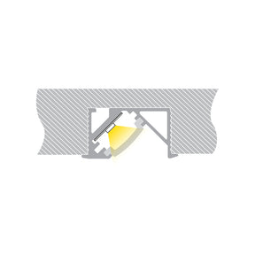 VBD-CH-K1 45-degree Recessed LED Aluminum Channel