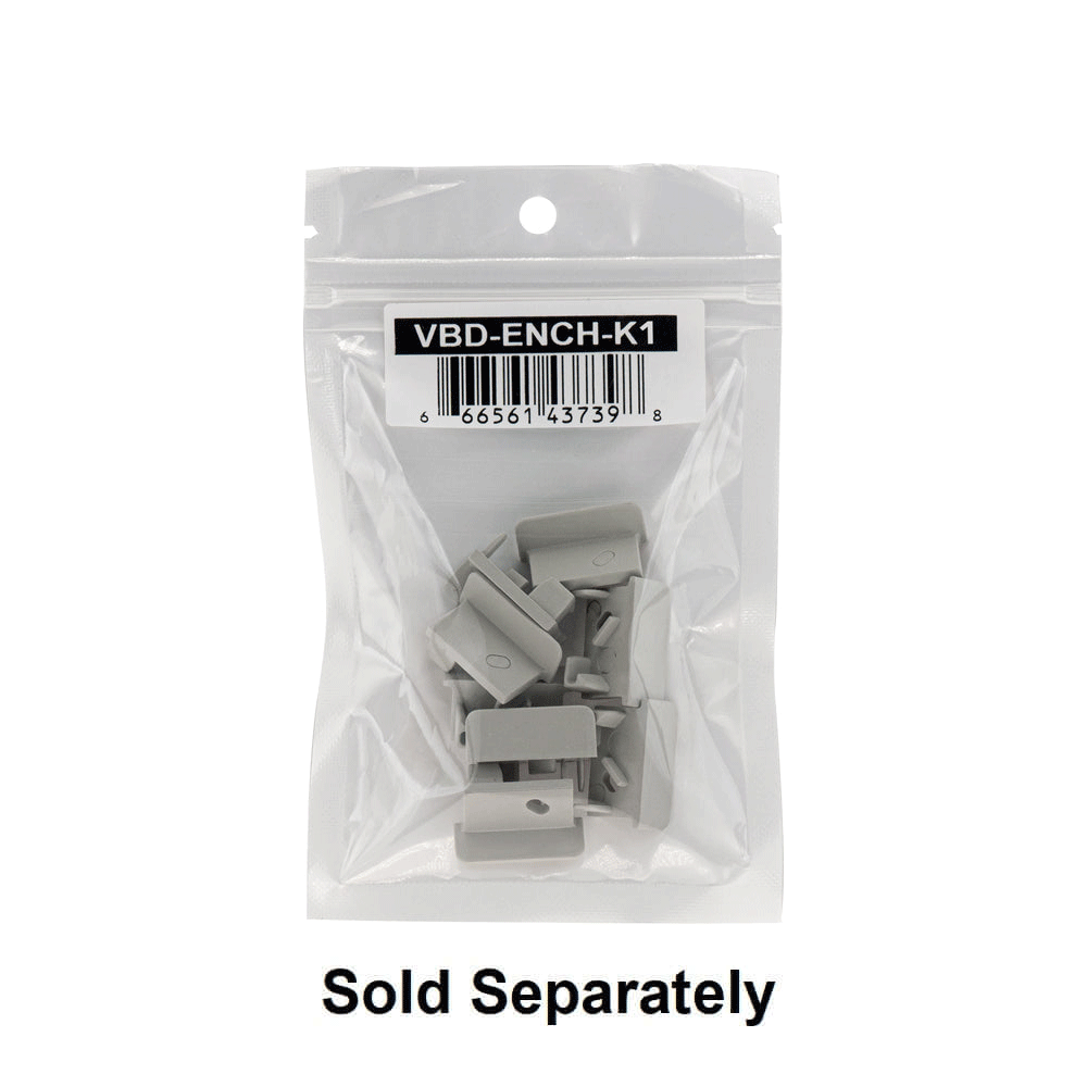 VBD-CH-K1 45-degree Recessed LED Aluminum Channel