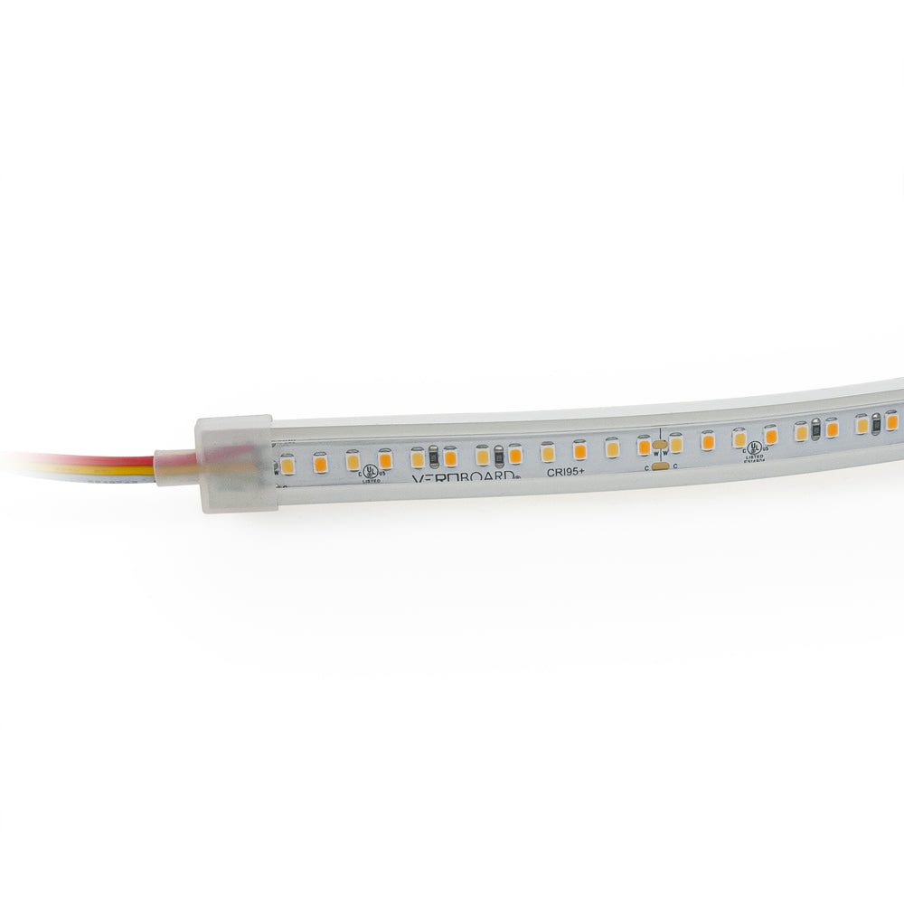 VBDFS-2835-CW&WW-168-24-WP Hybrid Adjustable Color Temperature LED Strip, 15W/m(5W/ft)