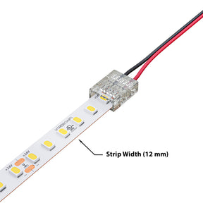 VBD-CLP-12MM-1S1W LED Strip to Wire Connector