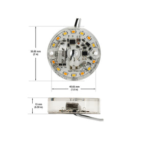 VBDMDL-02 120V AC Dimmable COB LED Light Engine, 7W, 2700K/3000K/4000K