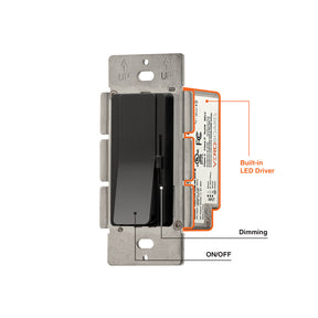 VBD-DR-DIM-96-24V-B Dimmer+Driver 2in1 96W 24V class2. Single pole/ 3Way