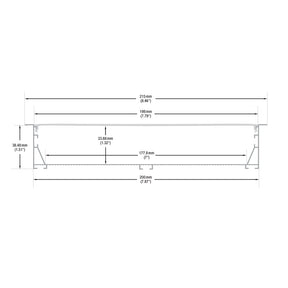 VBD-CH-RFW7 LED Aluminum Channel