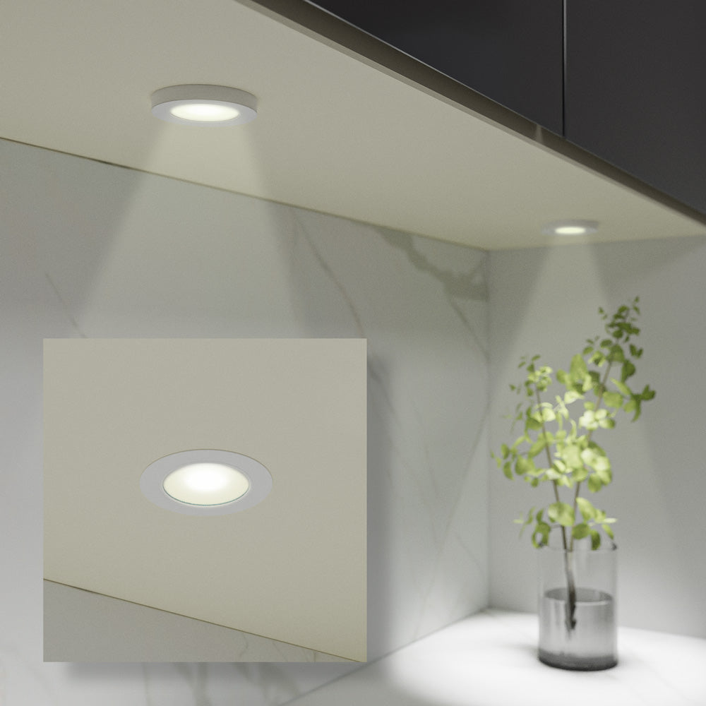 VBUN-R25-12V-White Retrofit Cabinet Light 12V 2.5W Matt Series