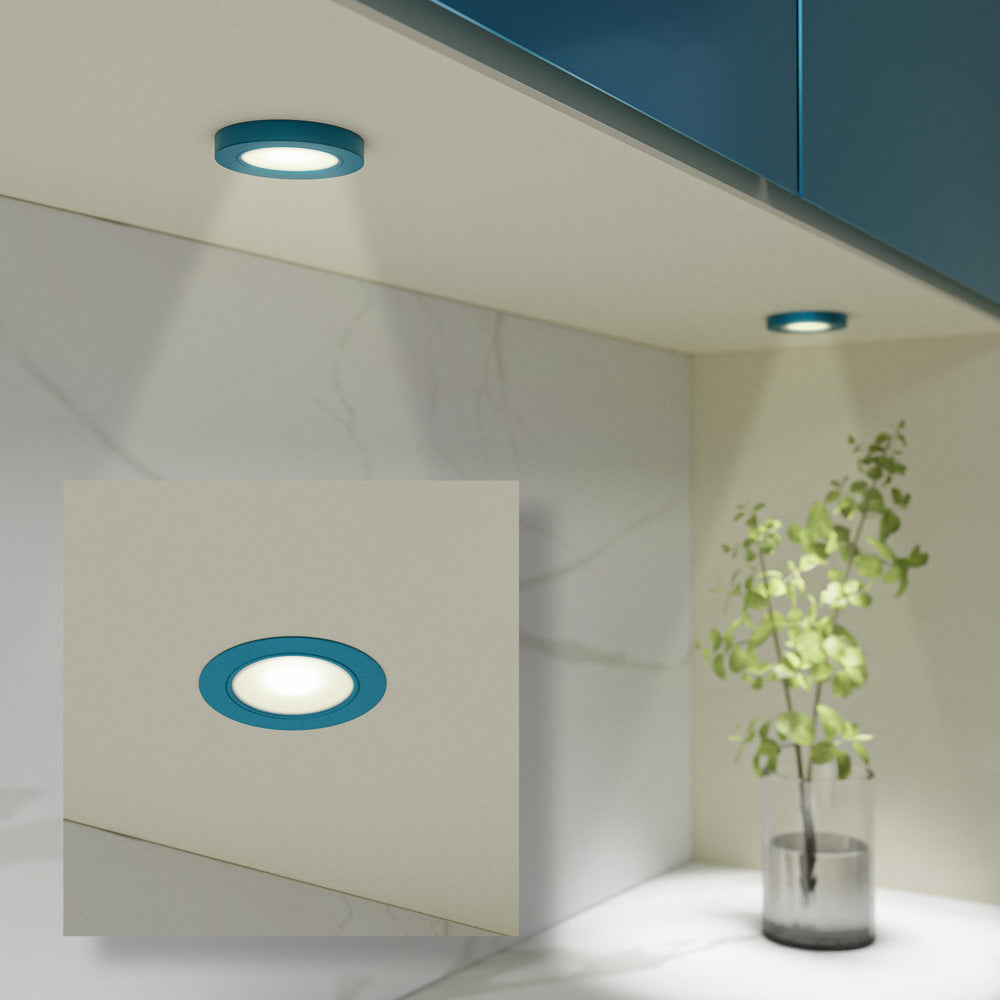 VBUN-R25-12V-Blue Retrofit Cabinet Light 12V 2.5W Matt Series