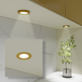 VBUN-R25-12V-Gold Retrofit Cabinet Light 12V 2.5W Matt Series