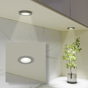 VBUN-R25-12V-Silver Grey Retrofit Cabinet Light 12V 2.5W Matt Series