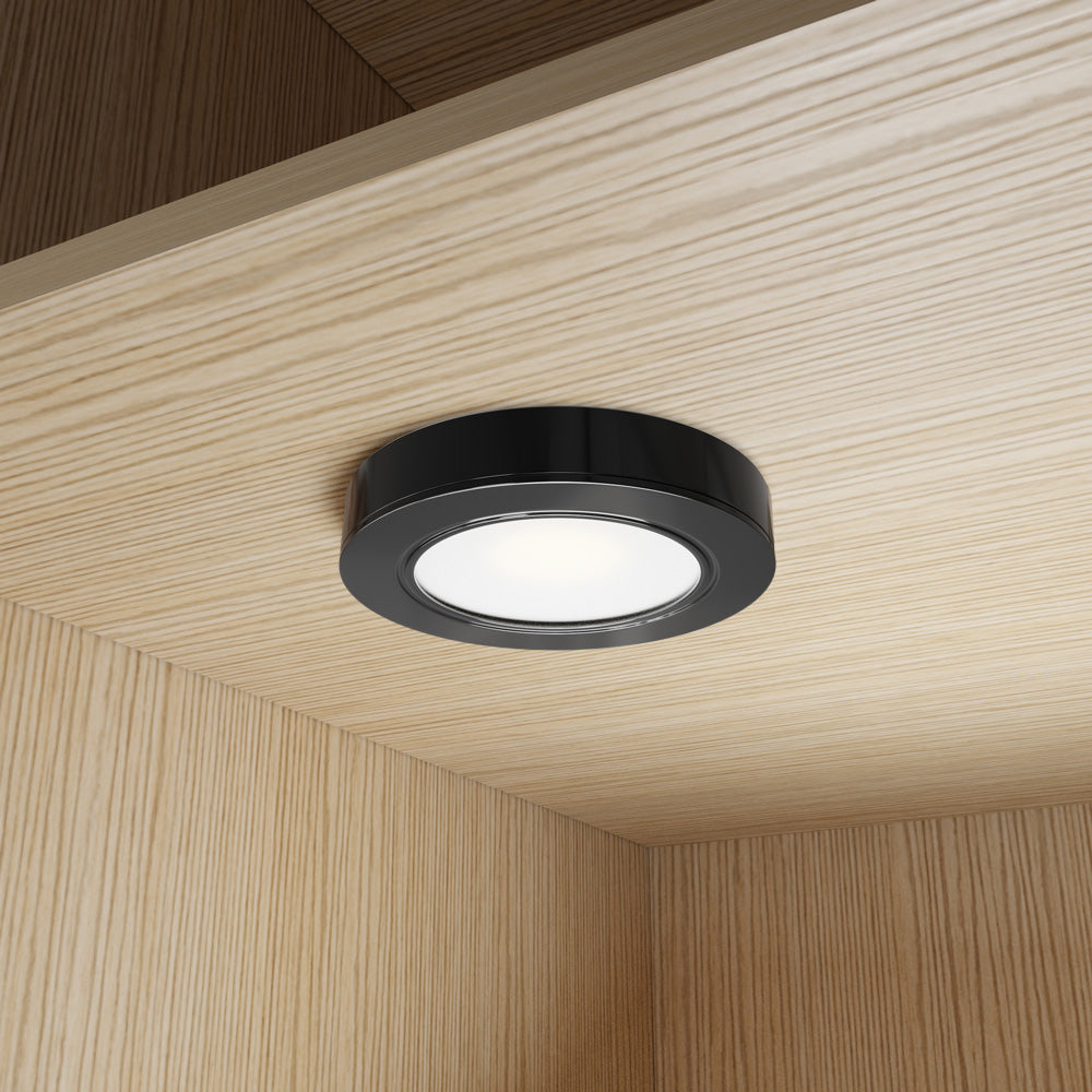 VBUN-2R25-xx-Black Retrofit Cabinet Light Shine Series