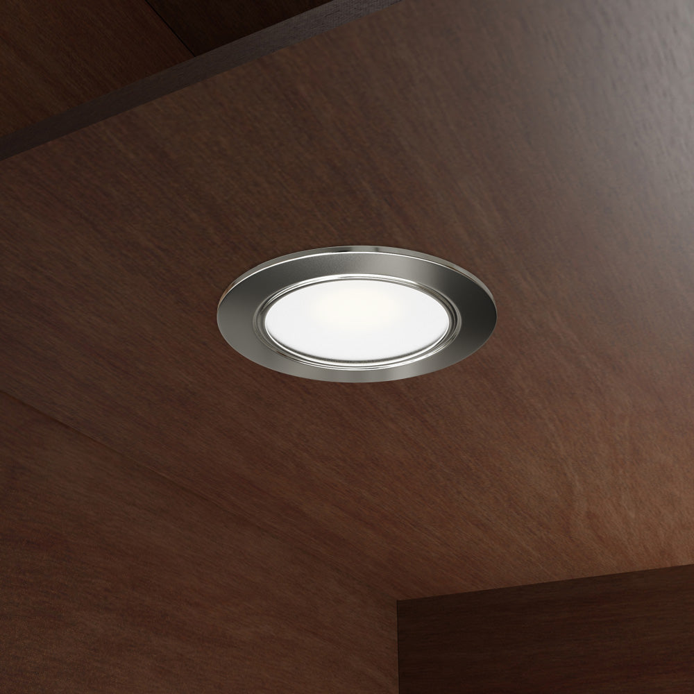VBUN-2R25-xx-Polished Chrome Retrofit Cabinet Light Shine Series