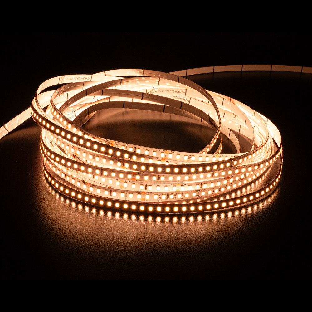 VBDFS-E2835-xxxx-168-24-NS-8 LED strip for neon channel, 24V 3.5(w/ft) CCT(2.7K, 3K, 3.5K, 4K, 5K)