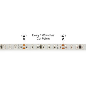 VBDFS-E2835-xxxx-168-24-NS-6 LED strip for neon channel, 24V 3.5(w/ft) CCT(2.7K, 3K, 3.5K, 4K, 5K, Red, Green, Blue, Yellow)