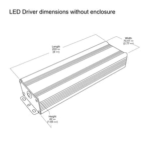 VBD-024-096DM Triac Dimmable Constant Voltage LED Driver 24V 96W