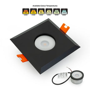 VBD-MTR-9B Low Voltage IC Rated Recessed Light Trim, Veroboard 
