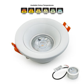 VBD-MTR-10W Low Voltage IC Rated Recessed Light Trim, Veroboard