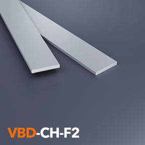 VBD-CH-F2 1inch Aluminum Flat Bar 2Meters(78.7in) and 2.5Meters(98.4in) and 3Meters(118inch), Veroboard