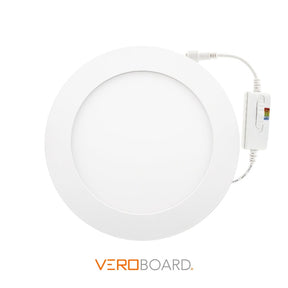 6 inch Round Downlight LED Panel LED-6-S12W-5CCTWH, Veroboard