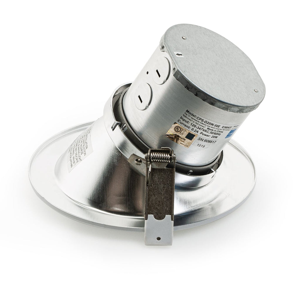 6 inch LED Commercial Ceiling Light Sloped Ceiling Reflector Round Tri