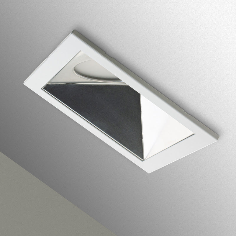 6 inch LED Commercial Downlight Sloped Ceiling Reflector Square Trim, Veroboard