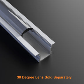 VBD-CH-RF1 Recessed Linear Aluminum Channel 2.4Meters(94.4in) and 3Meters(118in), Veroboard