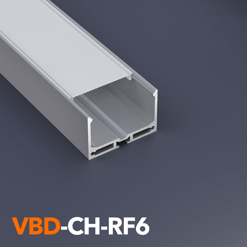 VBD-CH-RF6 Linear Aluminum Channel 2Meters(78.7in), Veroboard