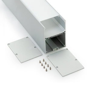 VBD-CH-RF10 Linear Aluminum Channel 2Meters(78.7in), Veroboard
