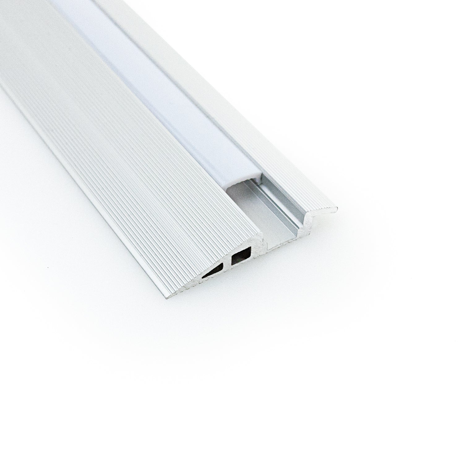VBD-CH-W4 Multi Floor Transition Aluminum Channel 2.4Meters(94.4in) and 3Meters(118in), Veroboard