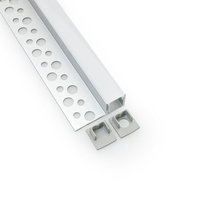 VBD-CH-D4 Drywall(Plaster-In) Linear Aluminum Channel 2.4Meters(94.4in) and 3Meters(118in), Veroboard